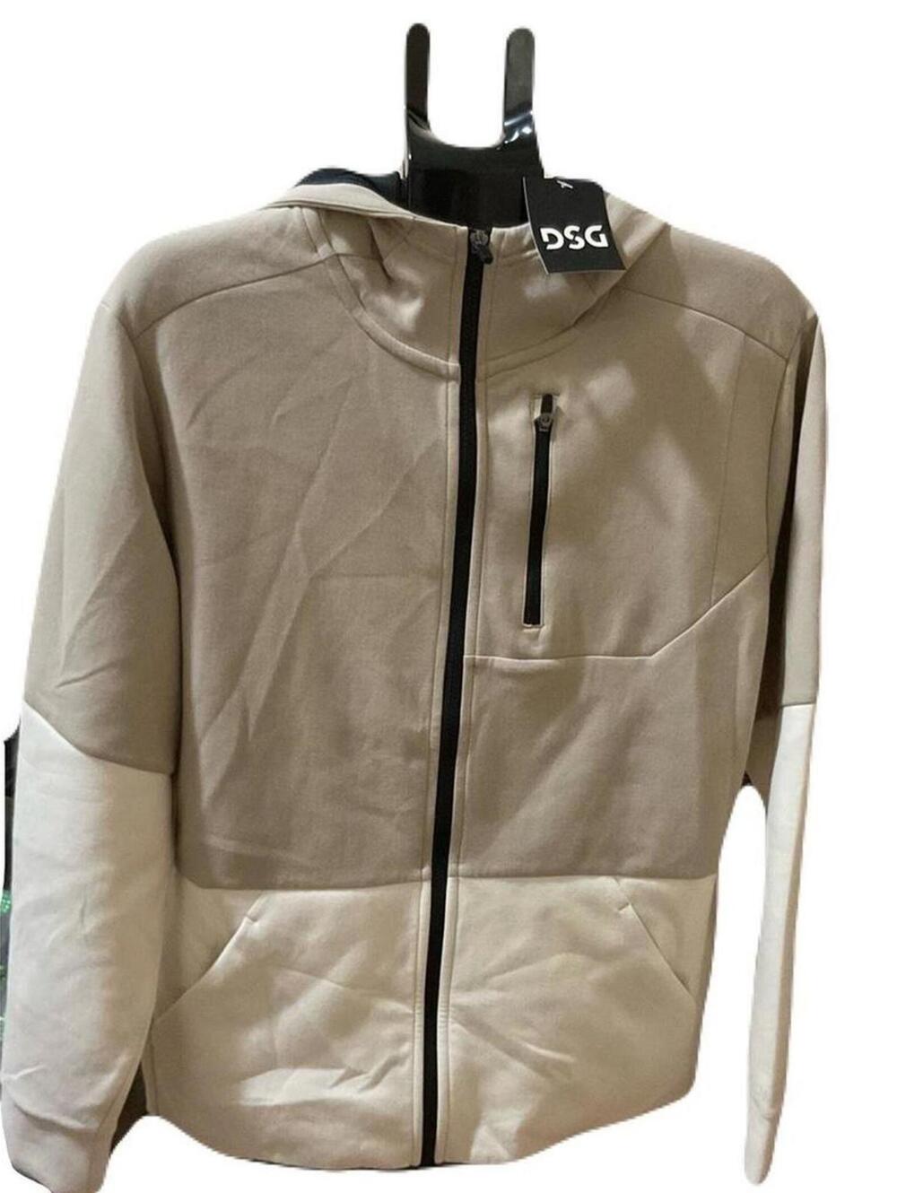 NWT DSG Midweight Colorblock Full Zip Hoodie Mens Size Medium